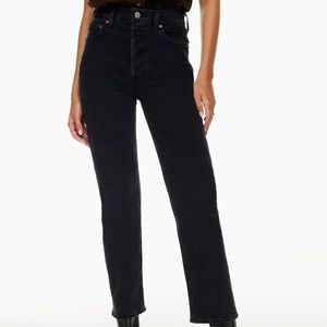 Aritzia Denim Forum Arlo High Rise Straight Jeans (28 Length)